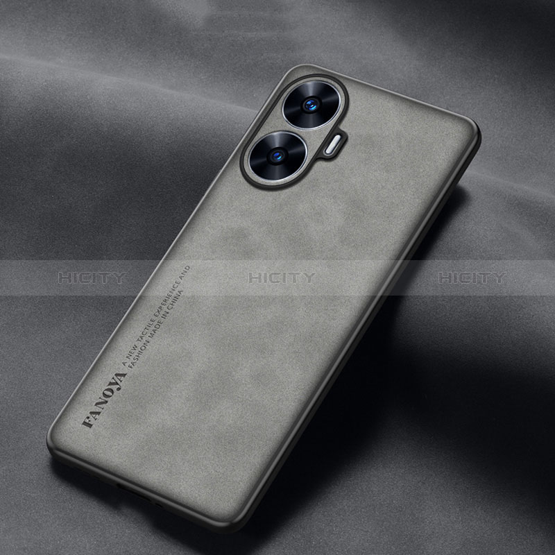 Funda Lujo Cuero Carcasa S01 para Realme C55