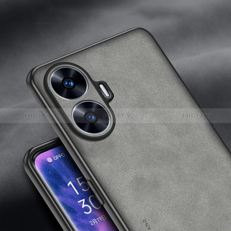 Funda Lujo Cuero Carcasa S01 para Realme C55