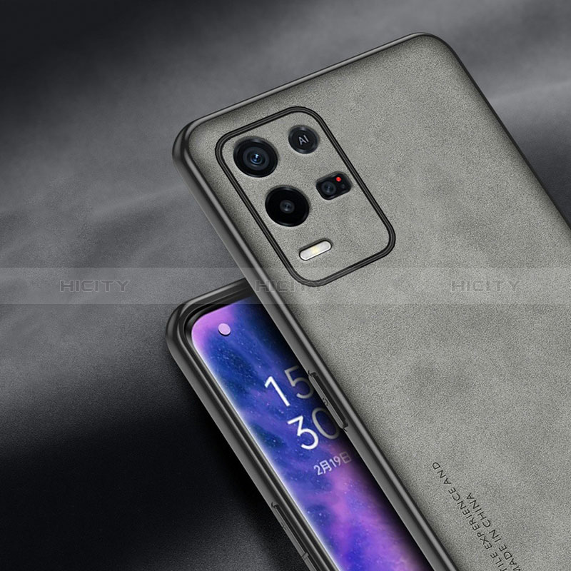 Funda Lujo Cuero Carcasa S01 para Realme Q3i 5G