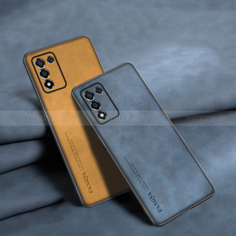 Funda Lujo Cuero Carcasa S01 para Realme Q3s 5G