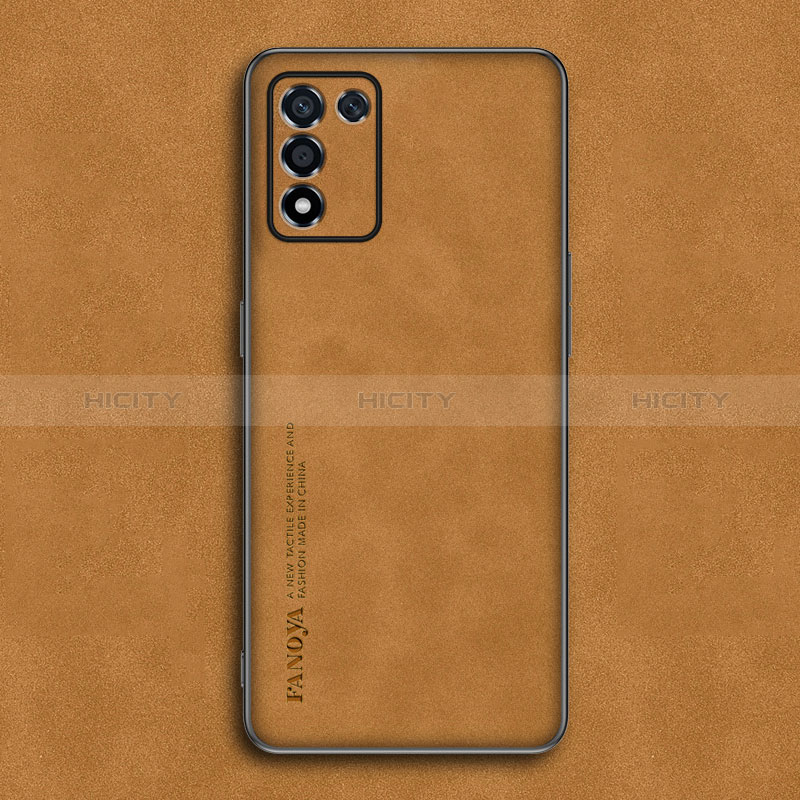 Funda Lujo Cuero Carcasa S01 para Realme Q3t 5G