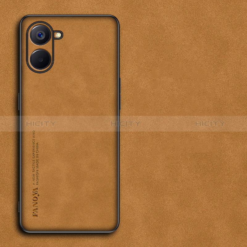 Funda Lujo Cuero Carcasa S01 para Realme V30 5G