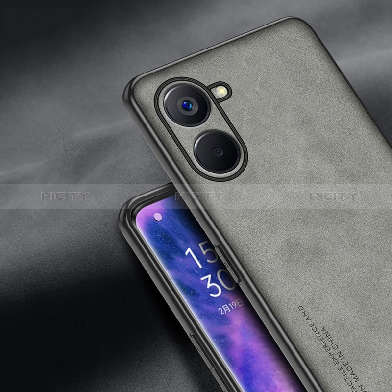 Funda Lujo Cuero Carcasa S01 para Realme V30t 5G