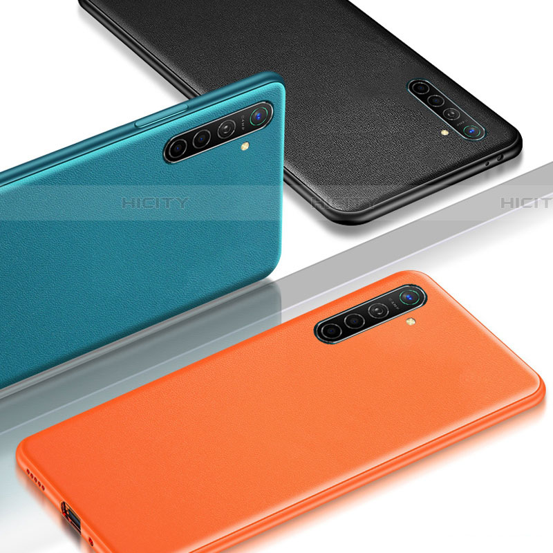 Funda Lujo Cuero Carcasa S01 para Realme X2