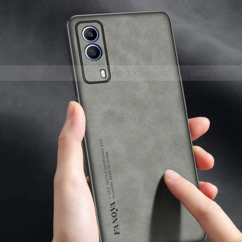 Funda Lujo Cuero Carcasa S01 para Vivo V21e 5G