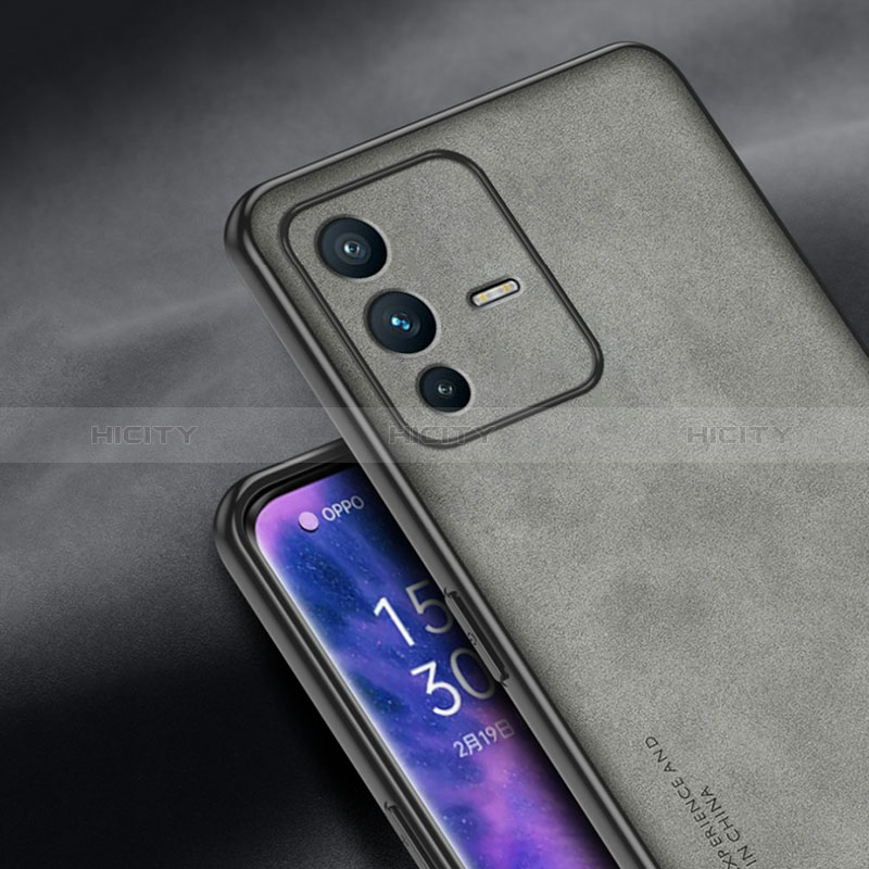 Funda Lujo Cuero Carcasa S01 para Vivo V23 5G