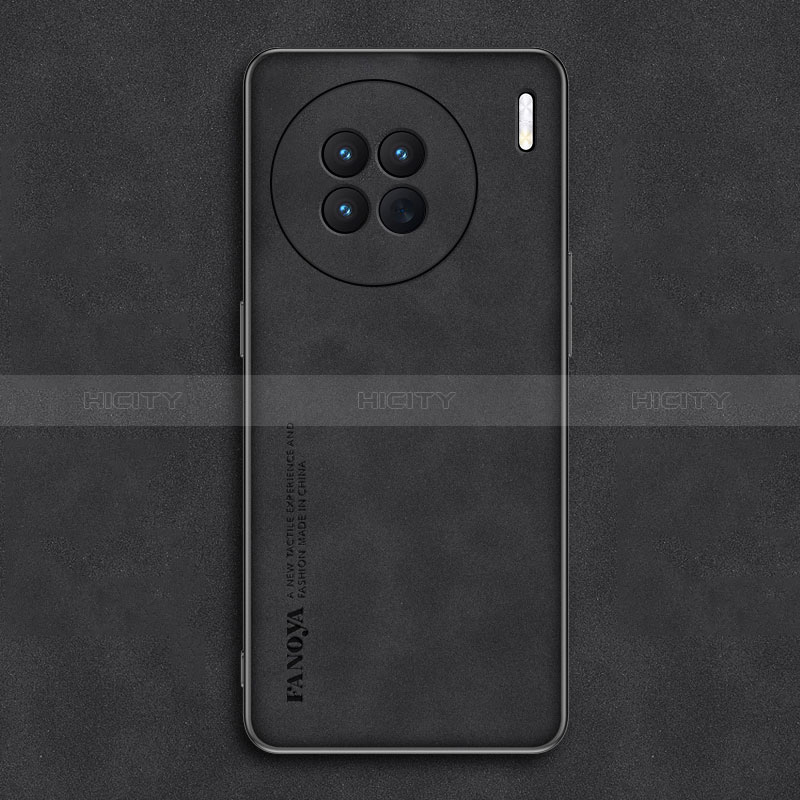 Funda Lujo Cuero Carcasa S01 para Vivo X90 5G Negro