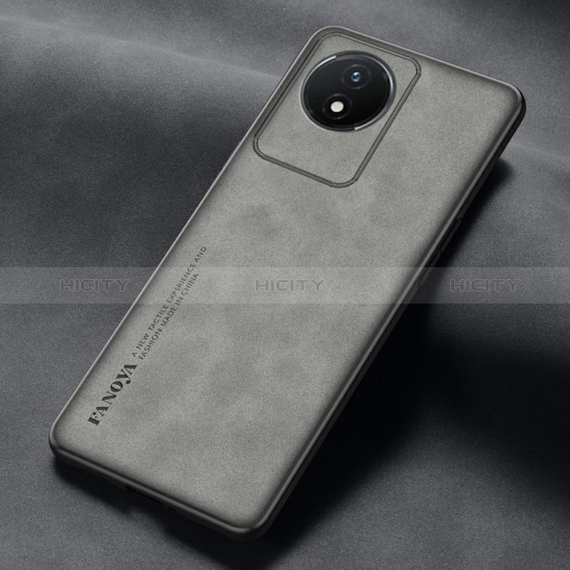 Funda Lujo Cuero Carcasa S01 para Vivo Y02