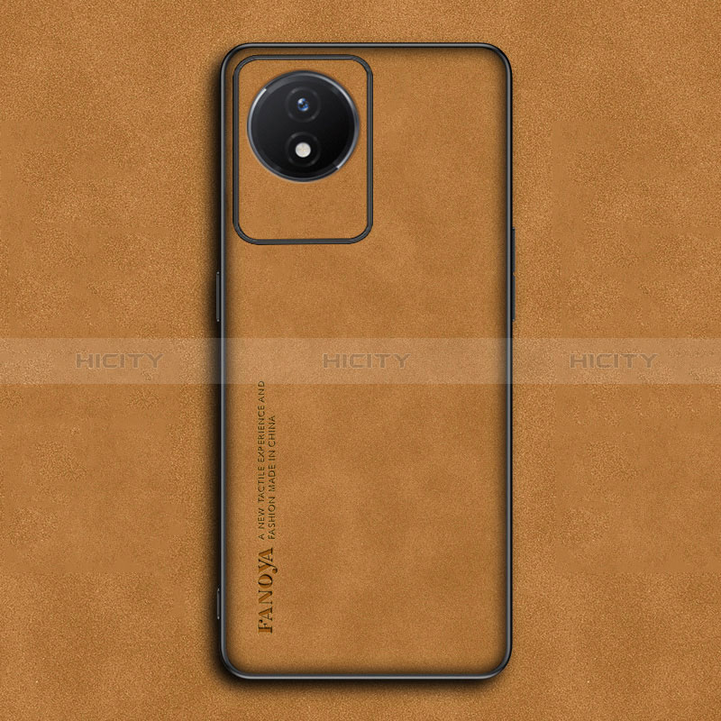 Funda Lujo Cuero Carcasa S01 para Vivo Y11 (2023)