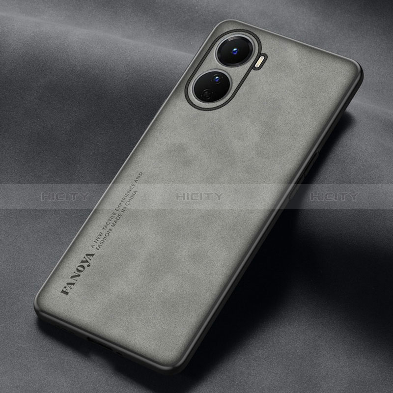 Funda Lujo Cuero Carcasa S01 para Vivo Y35 5G