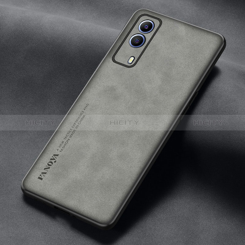 Funda Lujo Cuero Carcasa S01 para Vivo Y53s t2