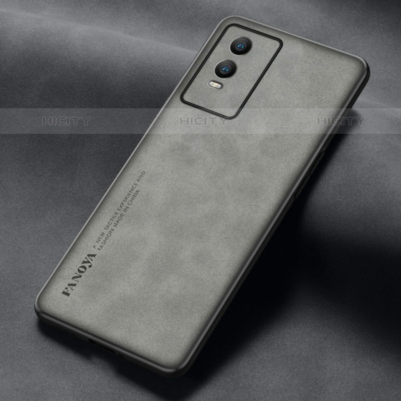 Funda Lujo Cuero Carcasa S01 para Vivo Y74s 5G