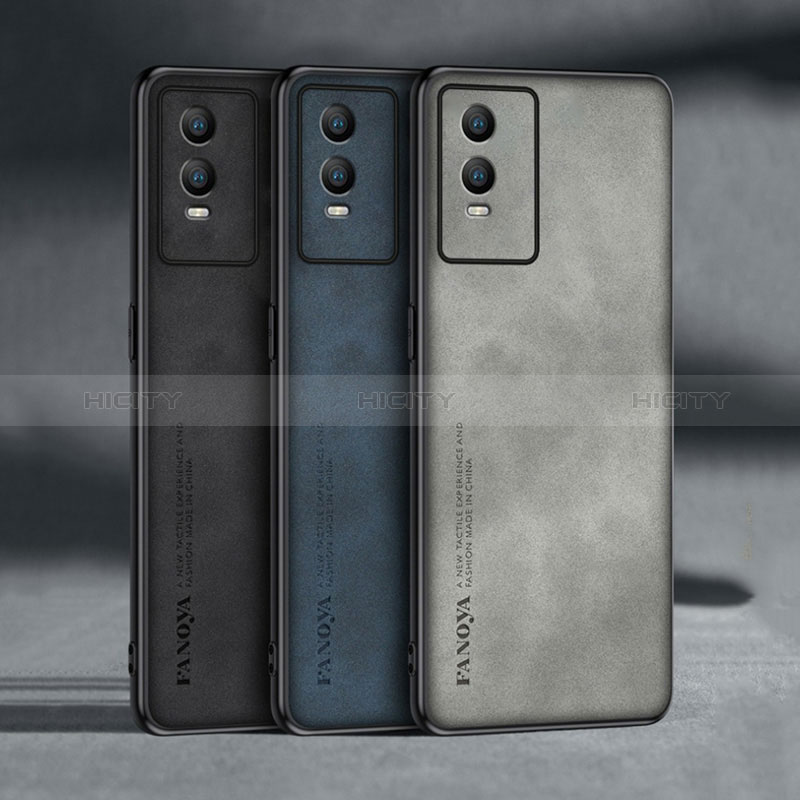 Funda Lujo Cuero Carcasa S01 para Vivo Y76s 5G