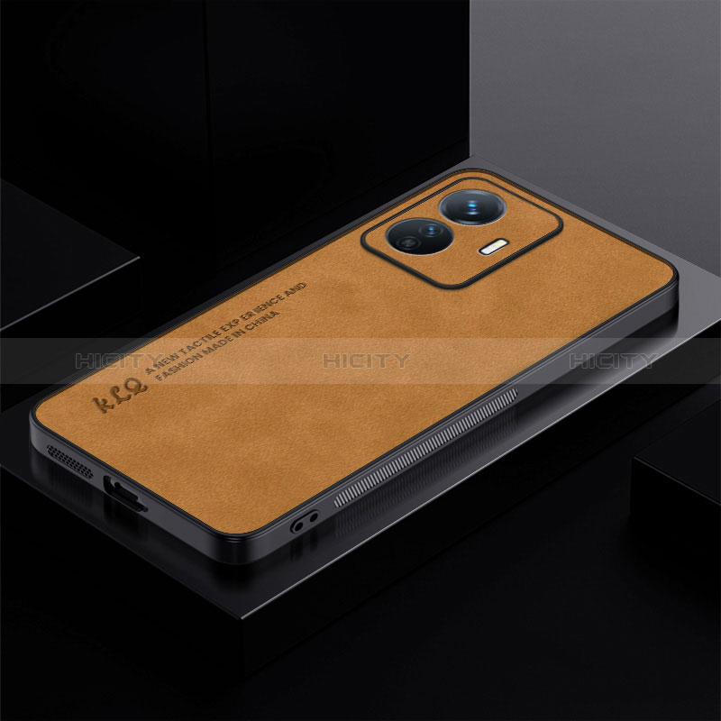 Funda Lujo Cuero Carcasa S01 para Vivo Y77 5G