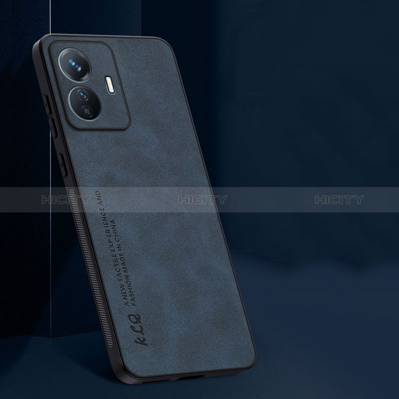 Funda Lujo Cuero Carcasa S01 para Vivo Y77e 5G