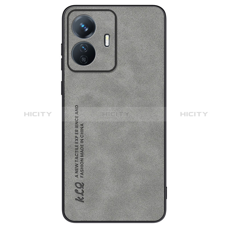 Funda Lujo Cuero Carcasa S01 para Vivo Y77e t1