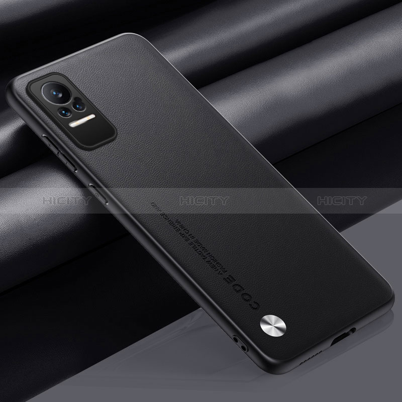 Funda Lujo Cuero Carcasa S01 para Xiaomi Civi 5G Negro