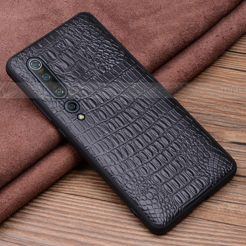 Funda Lujo Cuero Carcasa S01 para Xiaomi Mi 10