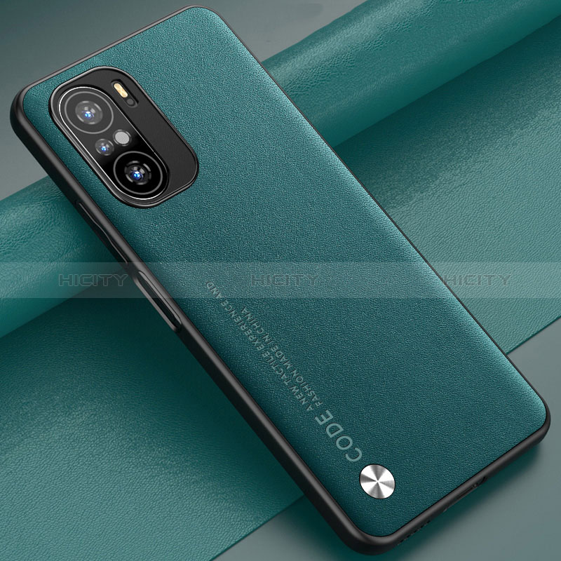 Funda Lujo Cuero Carcasa S01 para Xiaomi Mi 11i 5G Verde