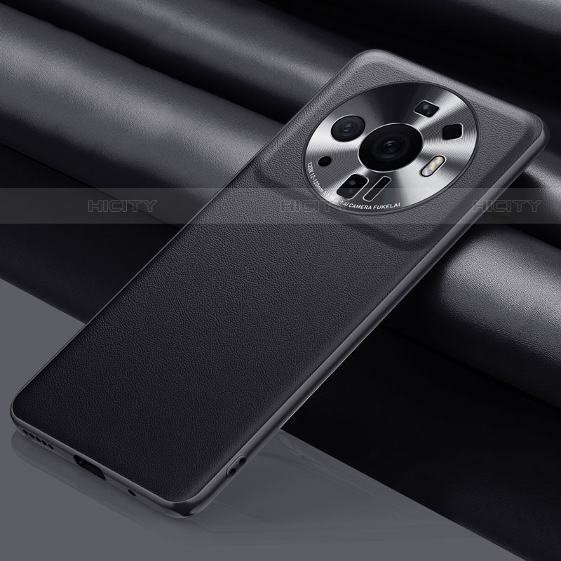 Funda Lujo Cuero Carcasa S01 para Xiaomi Mi 12S Ultra 5G Negro