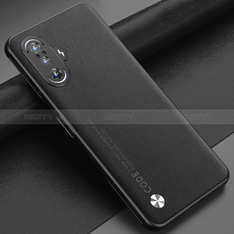 Funda Lujo Cuero Carcasa S01 para Xiaomi Poco F3 GT 5G Negro