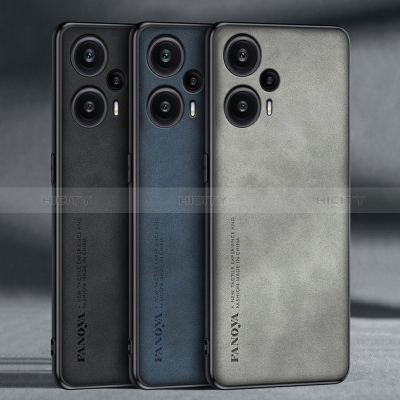 Funda Lujo Cuero Carcasa S01 para Xiaomi Redmi Note 12 Turbo 5G