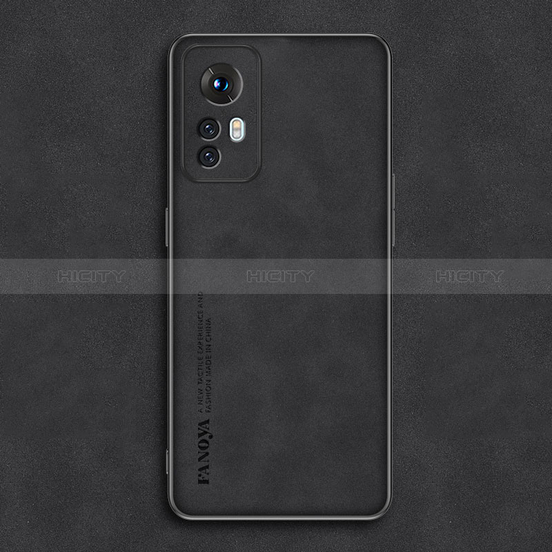 Funda Lujo Cuero Carcasa S01 para Xiaomi Redmi Note 12S Negro