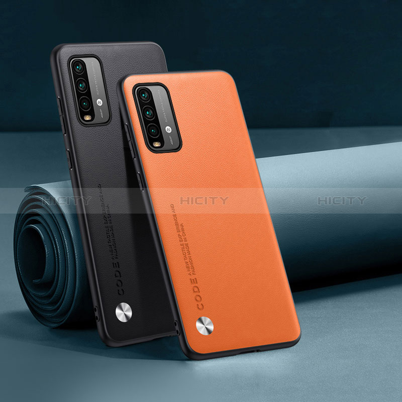 Funda Lujo Cuero Carcasa S01 para Xiaomi Redmi Note 9 4G