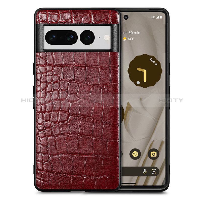 Funda Lujo Cuero Carcasa S01D para Google Pixel 7 Pro 5G