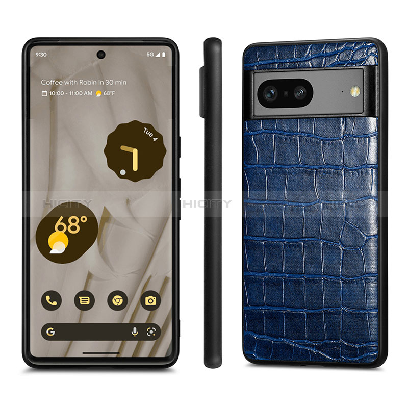 Funda Lujo Cuero Carcasa S01D para Google Pixel 7a 5G