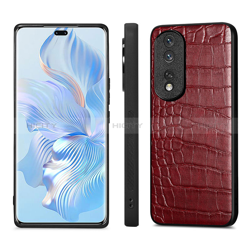 Funda Lujo Cuero Carcasa S01D para Huawei Honor 80 Pro 5G