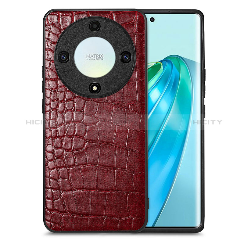 Funda Lujo Cuero Carcasa S01D para Huawei Honor Magic5 Lite 5G