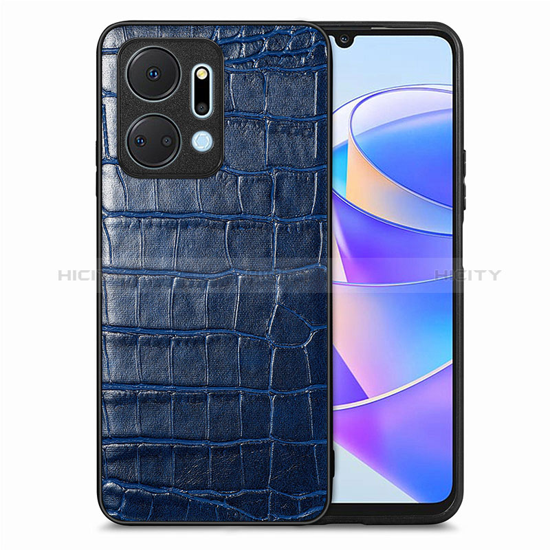 Funda Lujo Cuero Carcasa S01D para Huawei Honor X7a