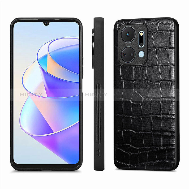 Funda Lujo Cuero Carcasa S01D para Huawei Honor X7a