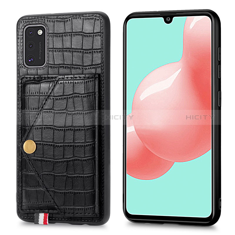 Funda Lujo Cuero Carcasa S01D para Samsung Galaxy A41