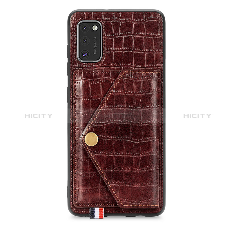 Funda Lujo Cuero Carcasa S01D para Samsung Galaxy A41