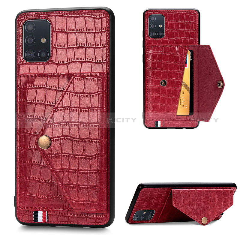 Funda Lujo Cuero Carcasa S01D para Samsung Galaxy A51 5G