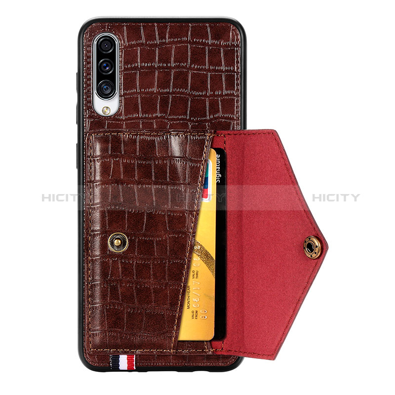 Funda Lujo Cuero Carcasa S01D para Samsung Galaxy A70