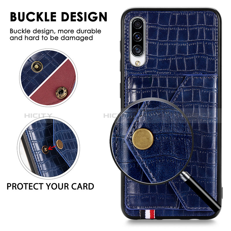 Funda Lujo Cuero Carcasa S01D para Samsung Galaxy A70S