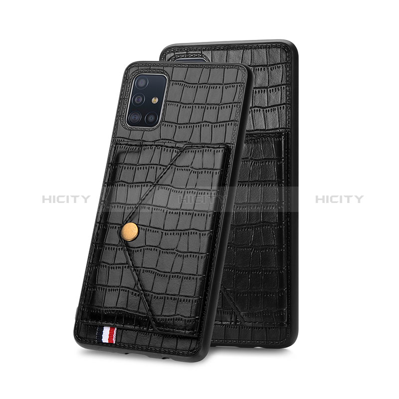 Funda Lujo Cuero Carcasa S01D para Samsung Galaxy A71 4G A715