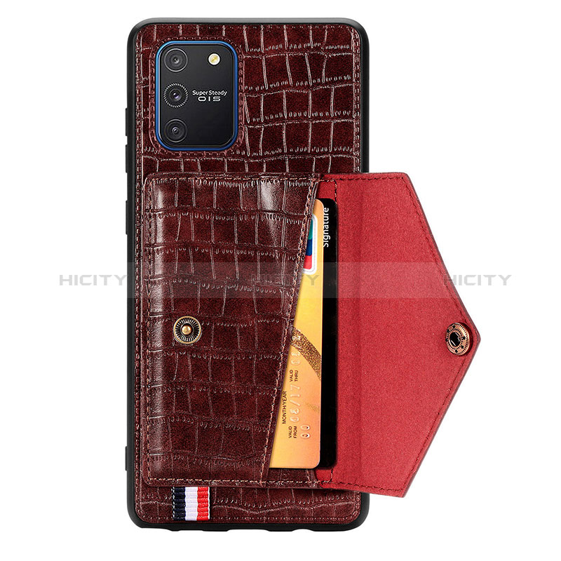 Funda Lujo Cuero Carcasa S01D para Samsung Galaxy S10 Lite