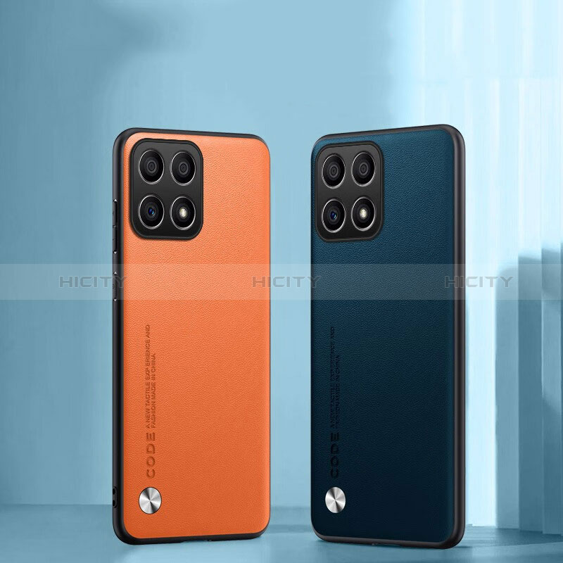 Funda Lujo Cuero Carcasa S02 para Huawei Honor X8b