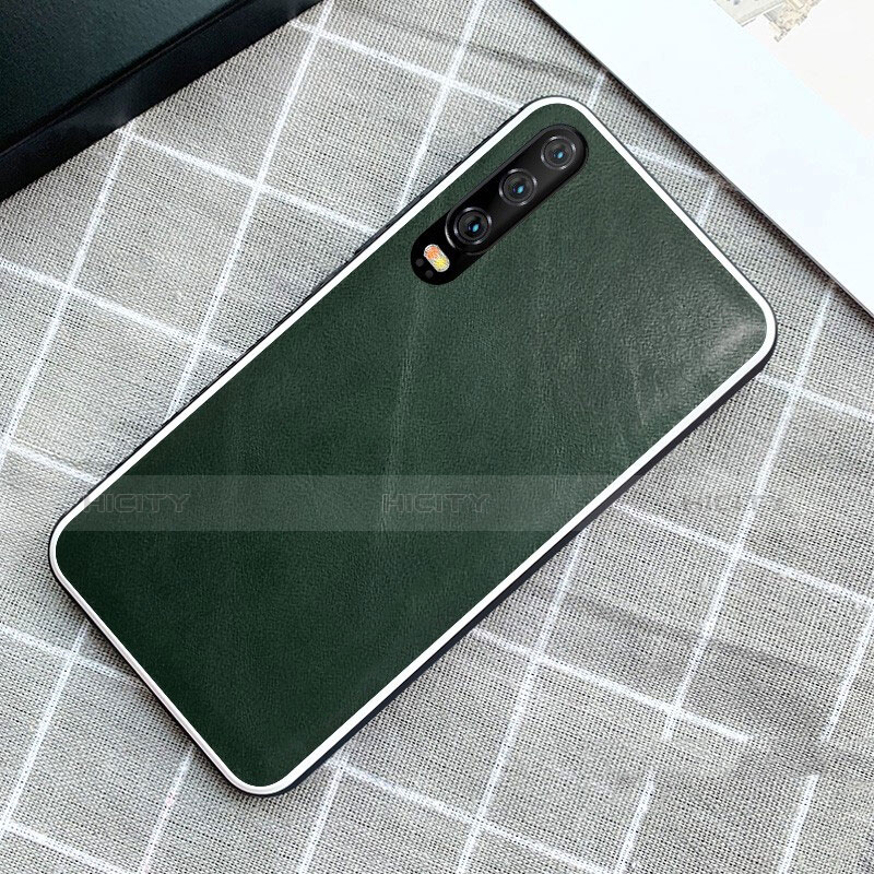 Funda Lujo Cuero Carcasa S02 para Huawei P30