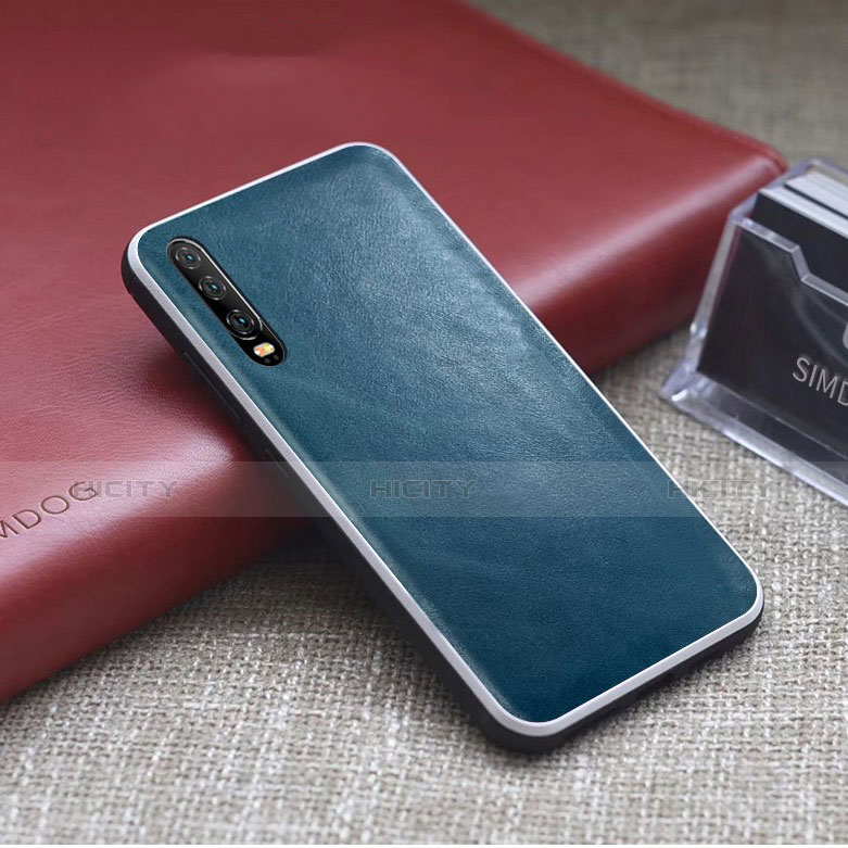 Funda Lujo Cuero Carcasa S02 para Huawei P30