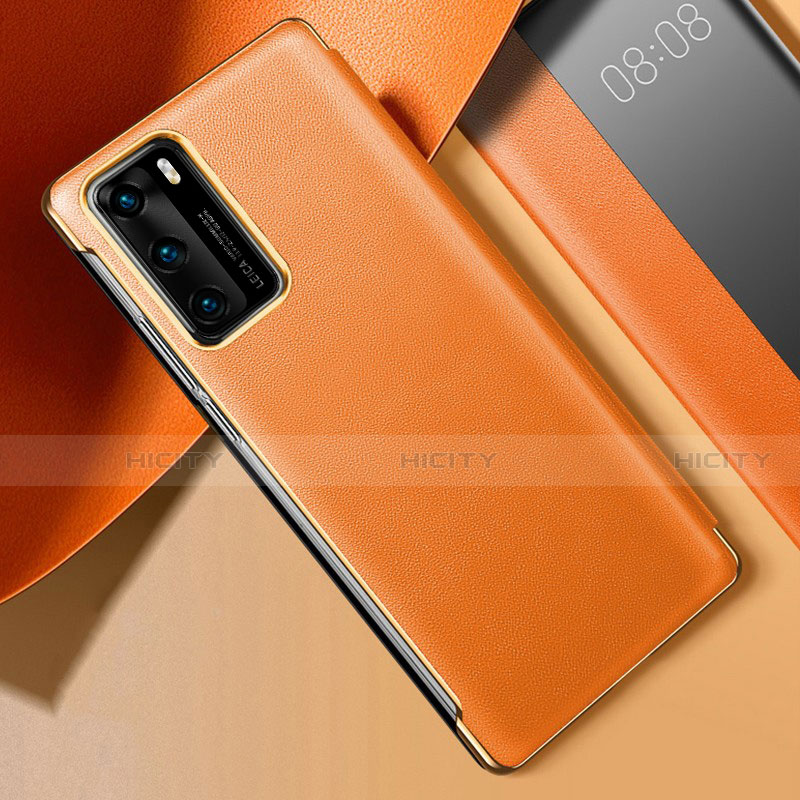 Funda Lujo Cuero Carcasa S02 para Huawei P40