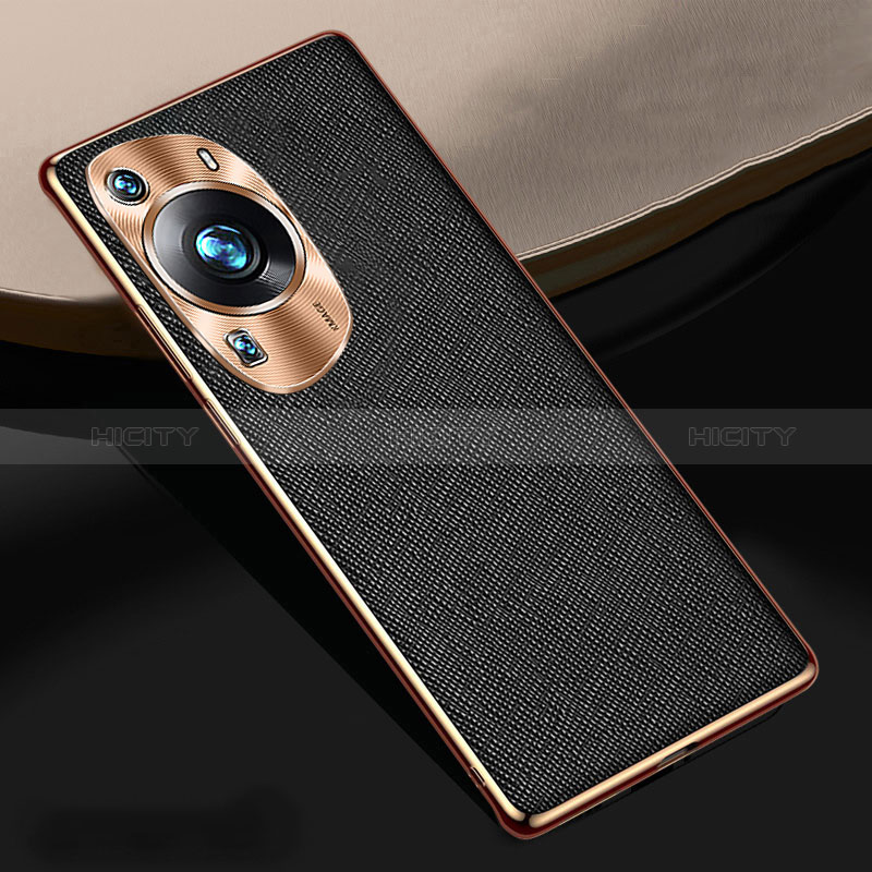 Funda Lujo Cuero Carcasa S02 para Huawei P60