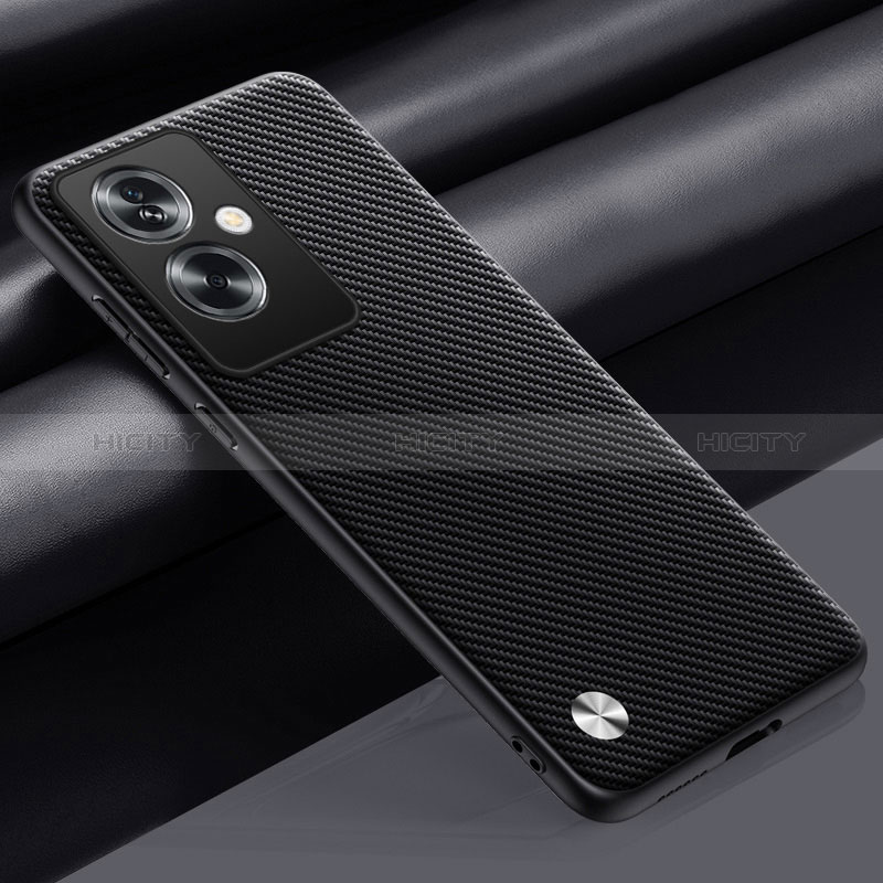 Funda trasera de fibra de carbono para Oppo A79 5G, carcasa de