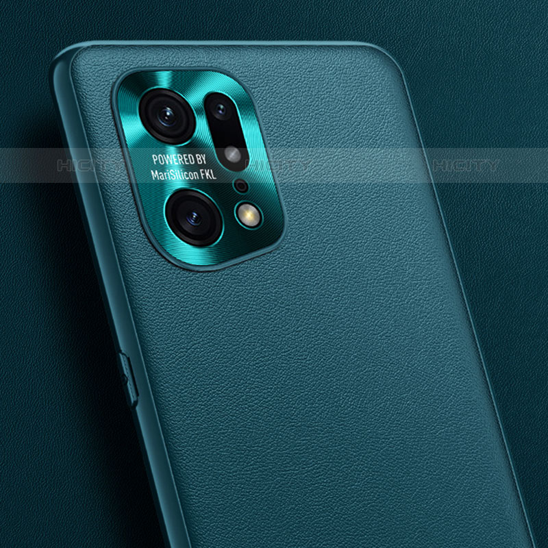 Funda Lujo Cuero Carcasa S02 para Oppo Find X5 Pro 5G