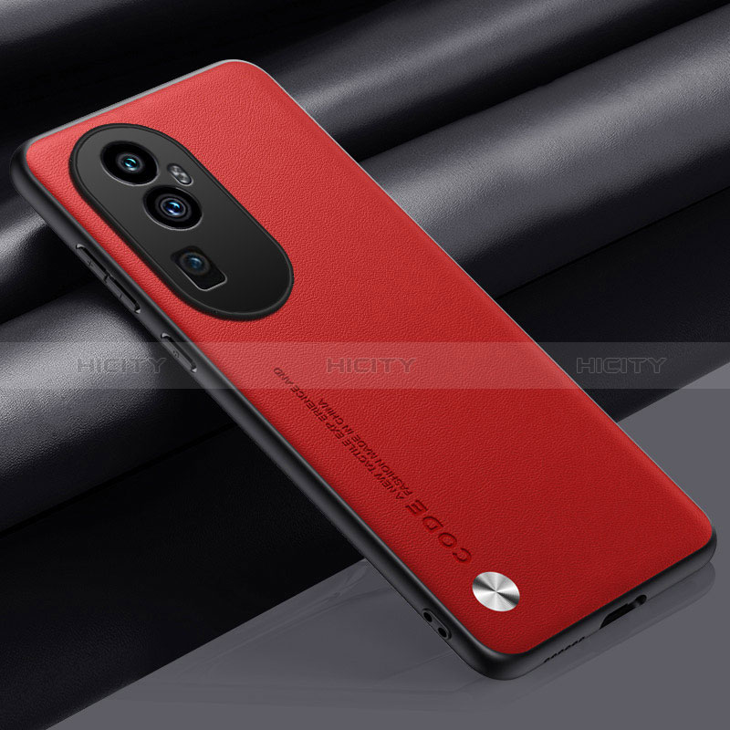 Funda Lujo Cuero Carcasa S02 para Oppo Reno10 Pro+ Plus 5G