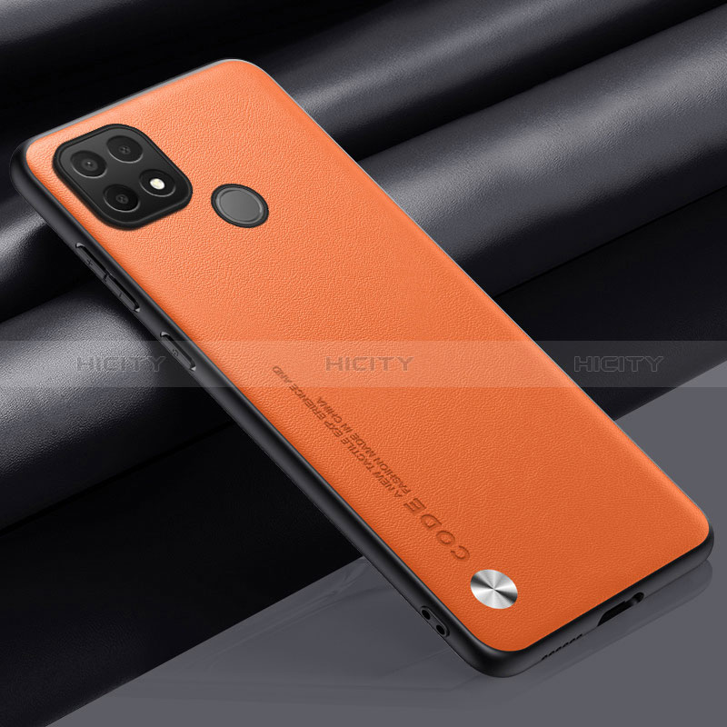 Funda Lujo Cuero Carcasa S02 para Realme C21Y